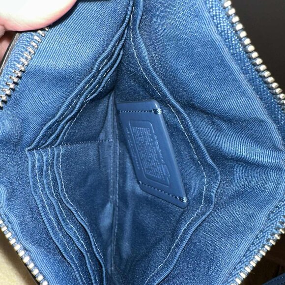 Coach Bazooka Bubble Gum Leather Wristlet - Picture 4 of 5